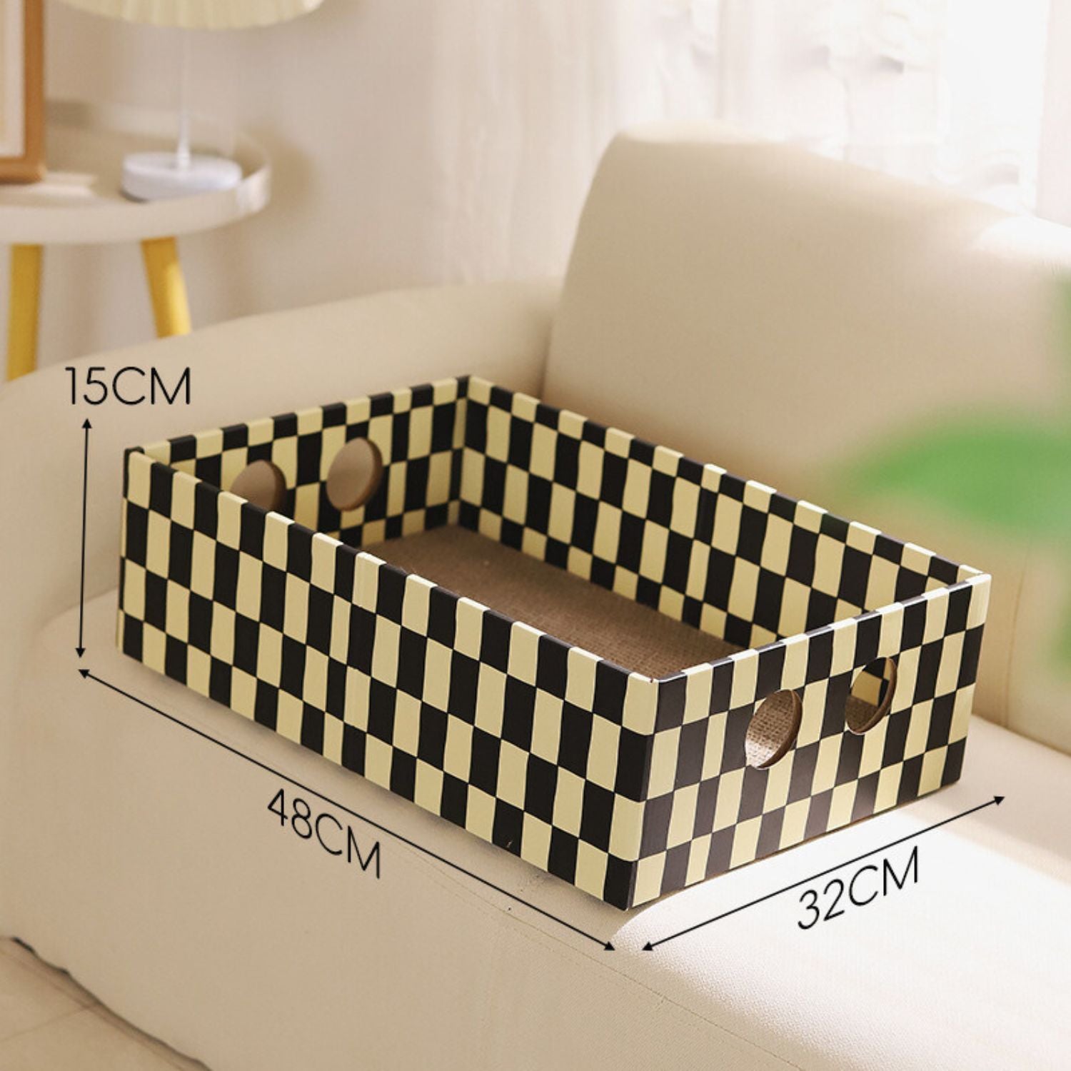 kattenkrabpaal met extra platform voor spelplezier